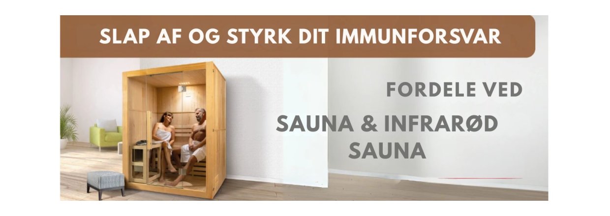 SLAP AF OG STYR DIT IMMUNITET med sauna