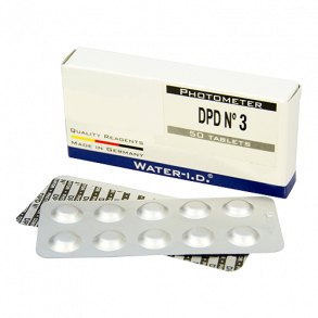 Pool Lab - DPD3 Refill Tabletter 50 stk - Total klor