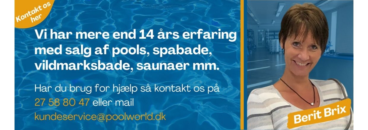 Swimmingpools, pooludstyr, udespa, | Poolworld.dk