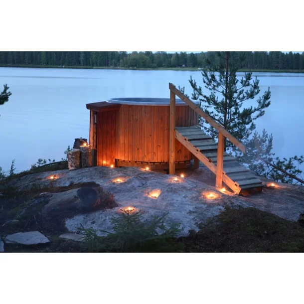 Citytub Gasovn Polyethylen-Thermowood - Azur bl