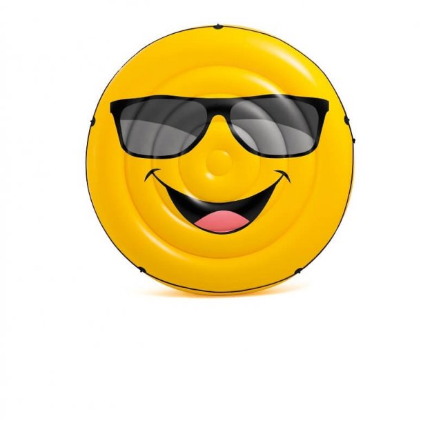 Emoji Smiley Luftmadras 173 cm til Pool