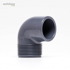 Gevindvinkel 90 pvc fittings