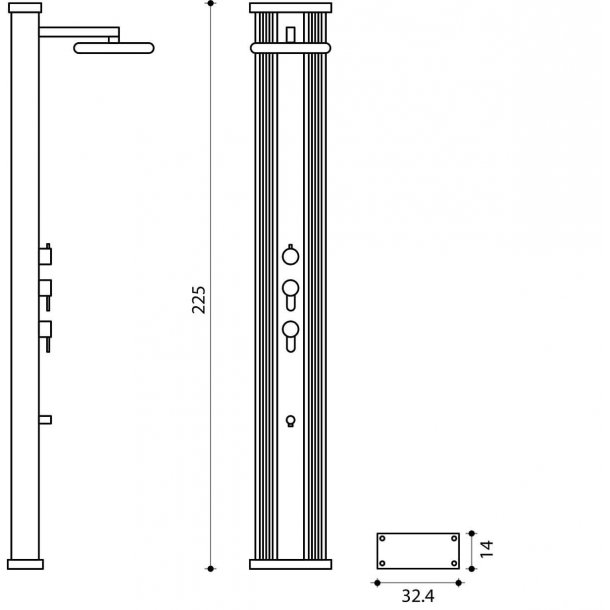 Hybrid Solbruser til Haven 40 l - Dada lige
