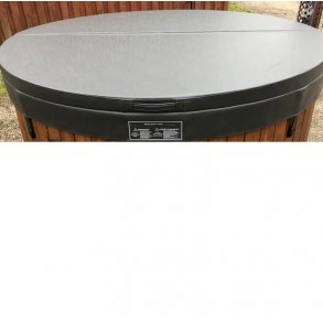 Isoleret cover til vildmarksbad 200 cm Dark Grey