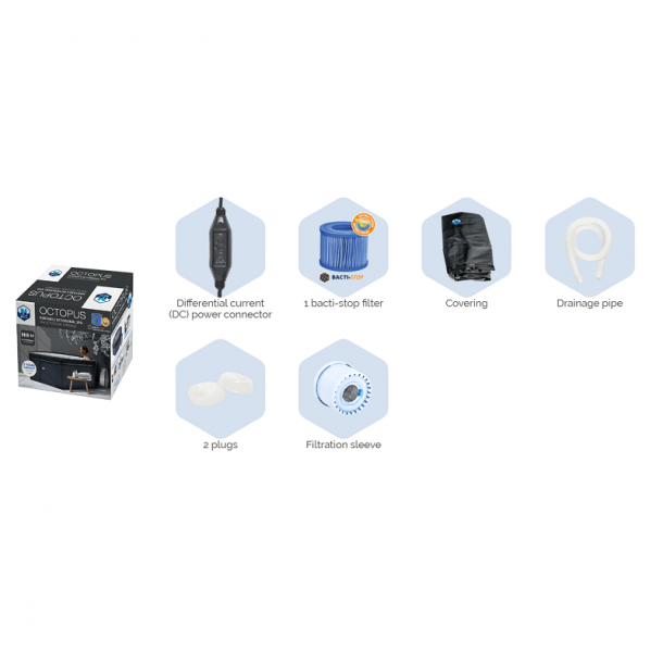 Octopus Udespa med 5 Mbel elementer