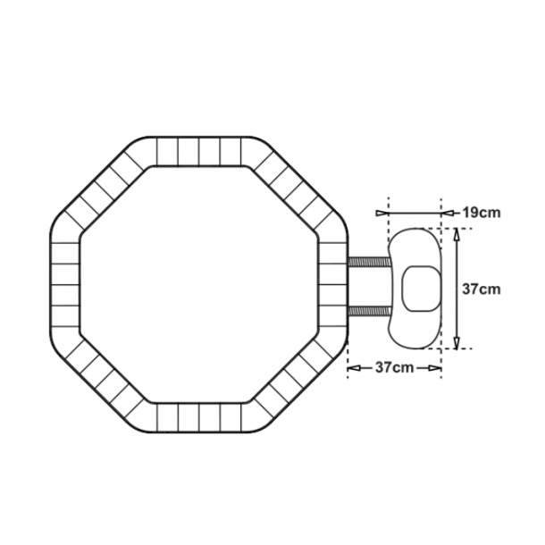 Octopus Udespa med 5 Mbel elementer