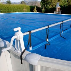 Opruller til Termocover til Fritst&aring;ende Pool