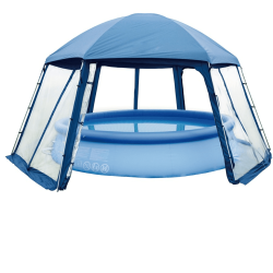 Poolhus - Overdkning 4,33x5 m