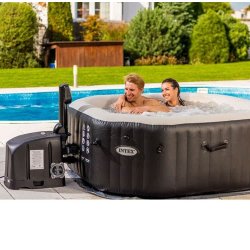 Intex PureSpa DeLuxe HWS 800 Oppustelig Udespa 4 personer