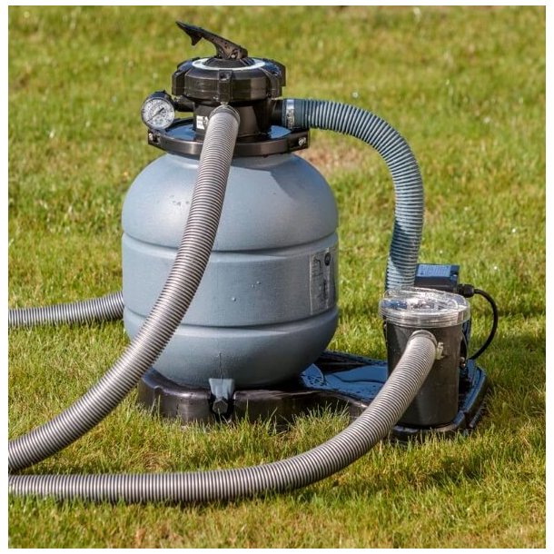 Komposit Tr Pool Firkantet  3,26 m Hjde 0,96 m Gre