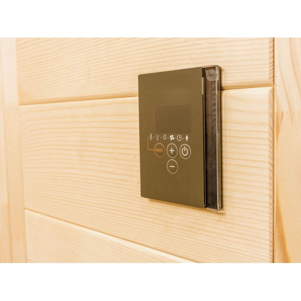 Sauna Kombiovn med Damp Ekstern kontrol - 9 kW 