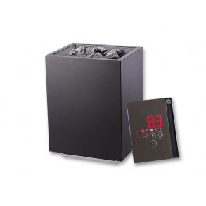 Sauna Elovn Ekstern kontrol - 9 kW Blackfin