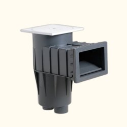 Mrke gr Skimmer Komplet Small til liner pool - Hayward