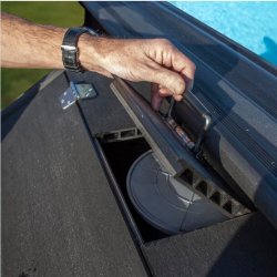 Teknikrum til Sandfilter i Komposittr H 89 cm