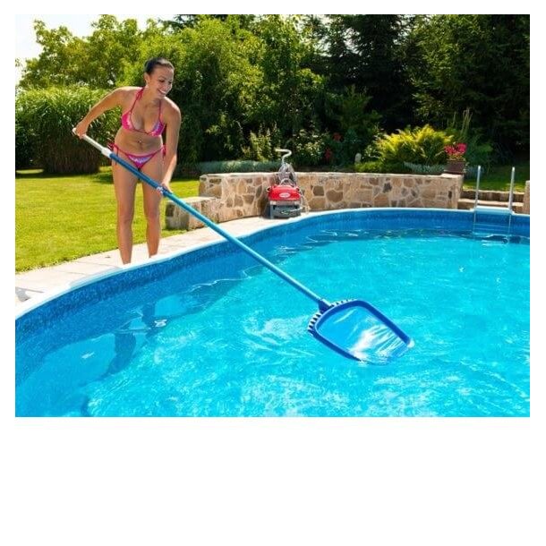 Teleskopstang til rengring af Pool 3x1 m Aluminium