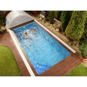 Coral Pegas S Glasfiber Pool Pakke 6,1 x 3,1 x 1,4 m galleri 1