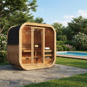 Icon 125 sauna ved pool