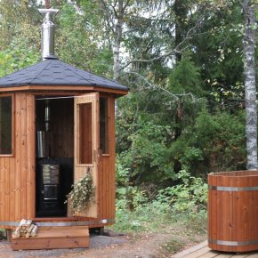 vertikal sauna tnde og koldvandskar