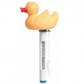 Flydende Termometer med And til Pool - Mega