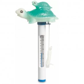 Flydende Termometer med Skildpadder til Pool - Mega