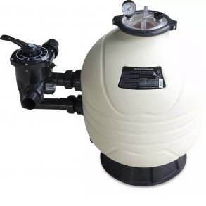 Sandfilter HDPE med sideventil 6-vejs Mega+ Flere strrelser