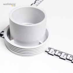 Adapter til elvarmer 2" x 50 mm