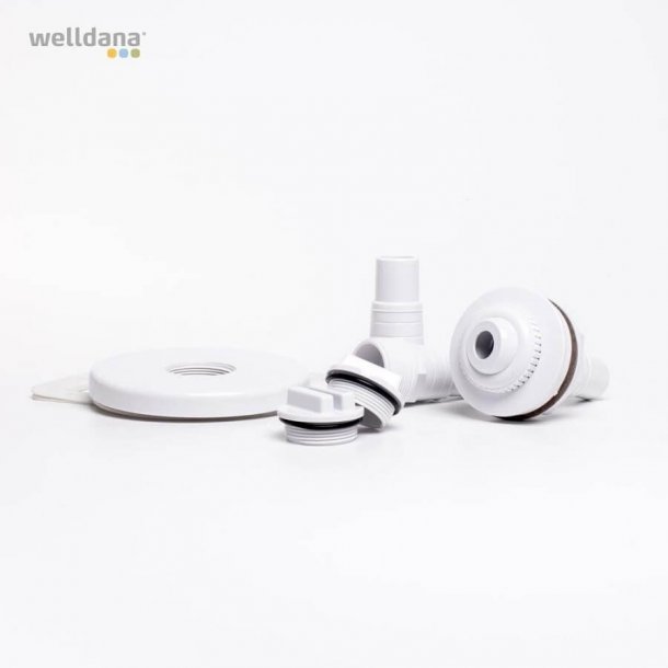 Skimmer til Stlpool med retur ventil(indlb) - Hobby Pool