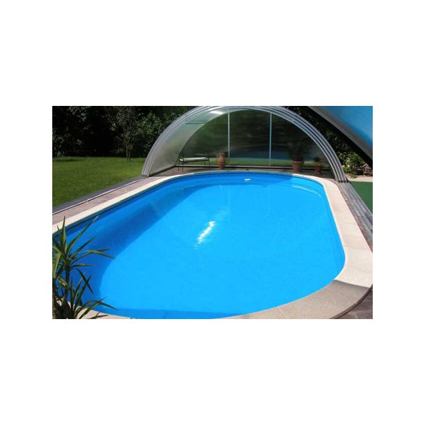 Oval Pool Toscana Hjde 1,35 m 0,6 mm liner Flere strrelser