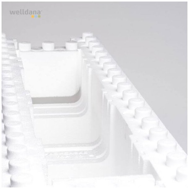 ISOGreen Styroporsten Lige L 100cm B 25cm H 30cm