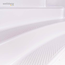 Pool Trappe Classic 2,5 meter x H 1,2 m 4 trin Hvid