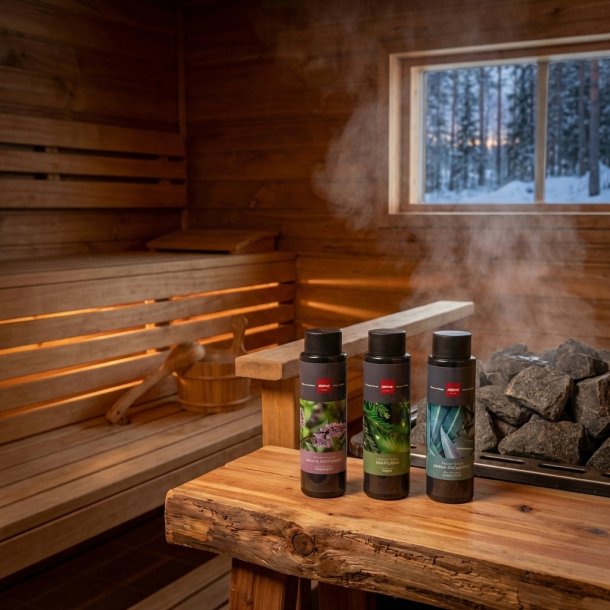 Pakke med 3 stk. Harvia Saunadufte