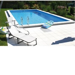 luksus styropor isoleret pool, pool pakke med stige