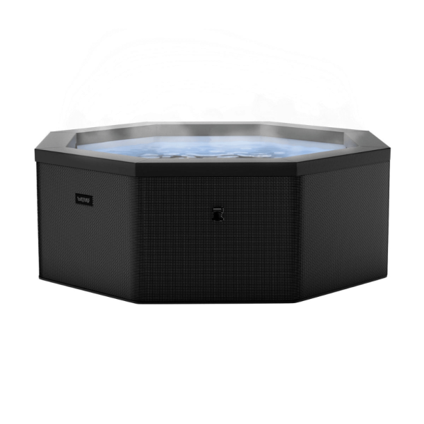 8-kantet Udespa Como 6 personer Charcoal Rattan Wifi