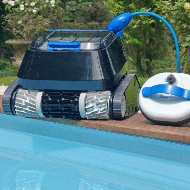 8Streme Poolrobot ledningsfri - Rengør Bund og Væg