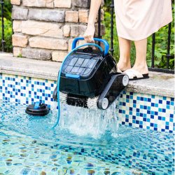 8Streme Poolrobot ledningsfri - Rengør Bund og Væg