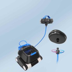 8Streme Poolrobot ledningsfri - Rengør Bund og Væg