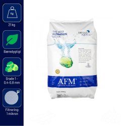 AFM ng Grade 1 0,4-0,8 mm Aktiveret Glas Filtermedie 21 kg Dryden Aqua