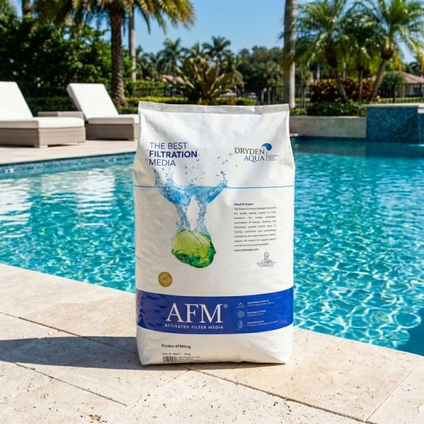 AFM ng Grade 1 0,4-0,8 mm Aktiveret Glas Filtermedie 21 kg Dryden Aqua