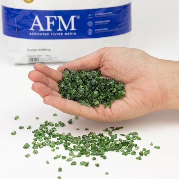 AFM ng Grade 2 0,7-2,0 mm Aktiveret Glas Filtermedie 21 kg Dryden Aqua