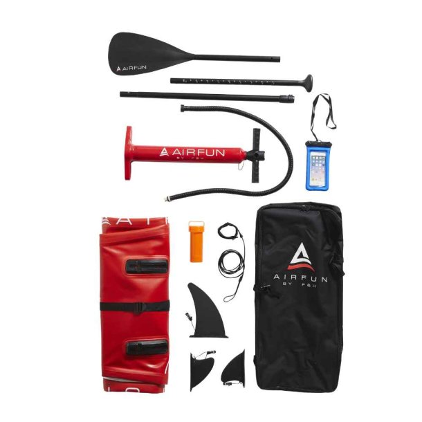 AIRFUN - Paddleboard 305x76x15cm red