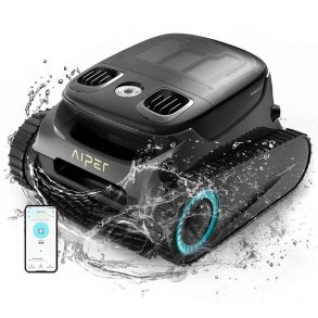 Aiper Scuba S1 Pro Poolrobot Vg Bund vandlinje Ledningsfri