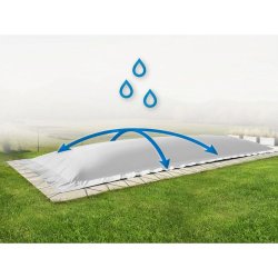 AirDeluxe Rektangulr Oppustelig Pooloverdkning