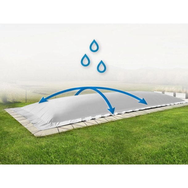 AirDeluxe Rektangulr Oppustelig Pooloverdkning