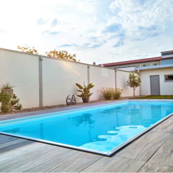 Aluminiumskant til PP Pool