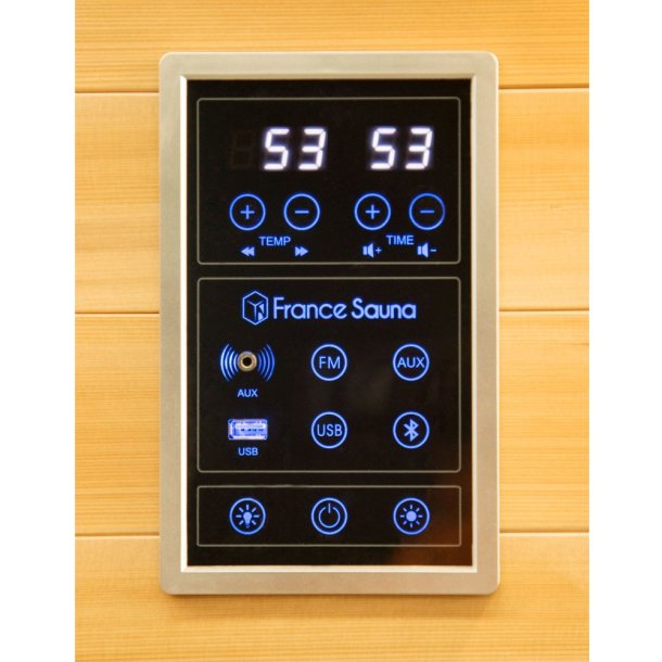 Apollon Quartz 2-personers infrard sauna