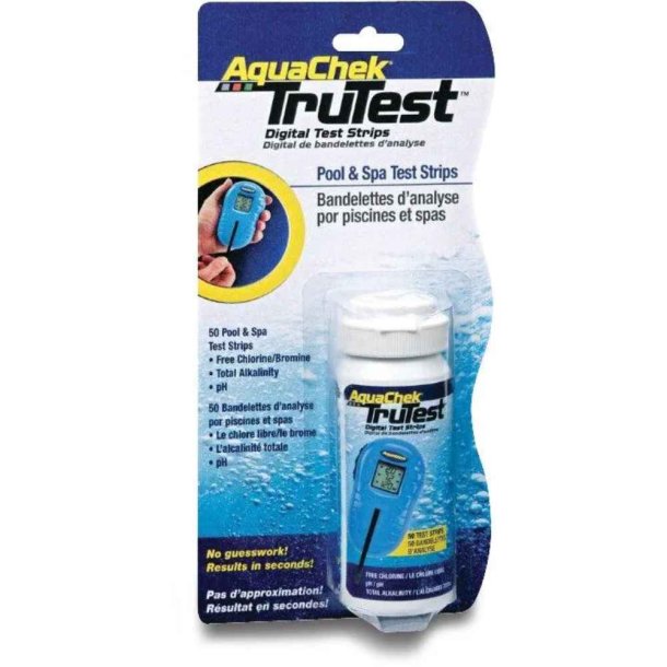 Teststrips til Aquachek Digital Pooltester - 50 stk