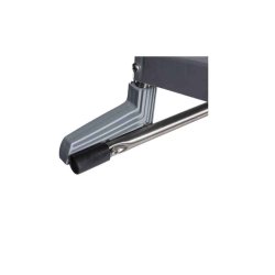 Azuro De Luxe stige i rustfrit stl med 3 trin - ANTRACIT