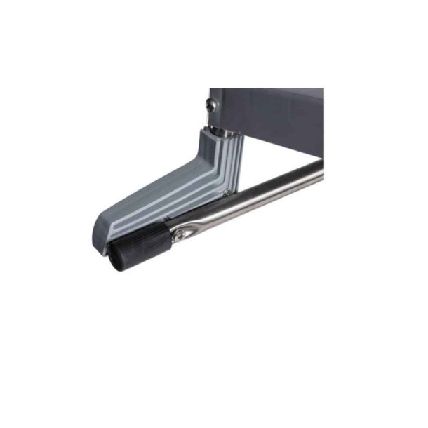 Azuro De Luxe stige i rustfrit stl med 3 trin - ANTRACIT