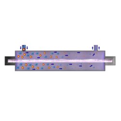 Bactisafe UV-C vanddesinfektion rustfrit stål 16W til spa