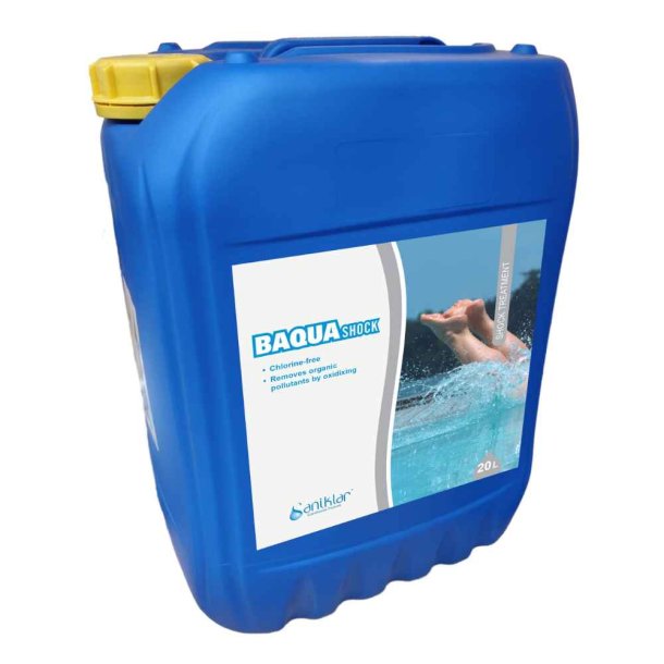 Baqua Shock 20 liter Klorfri Pool pleje